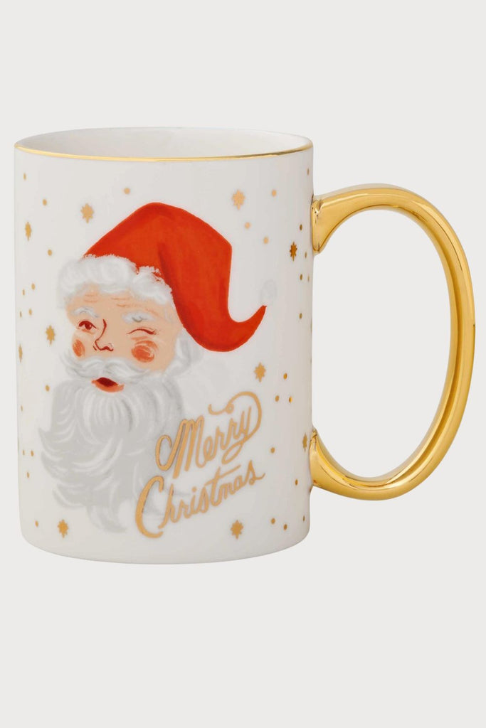 These Porcelain Mugs feature illustrated designs with gold accents and a gilded rim and handle to add a festive touch to your favorite beverage. If you are looking for a sweet holiday gift, these are a great option!